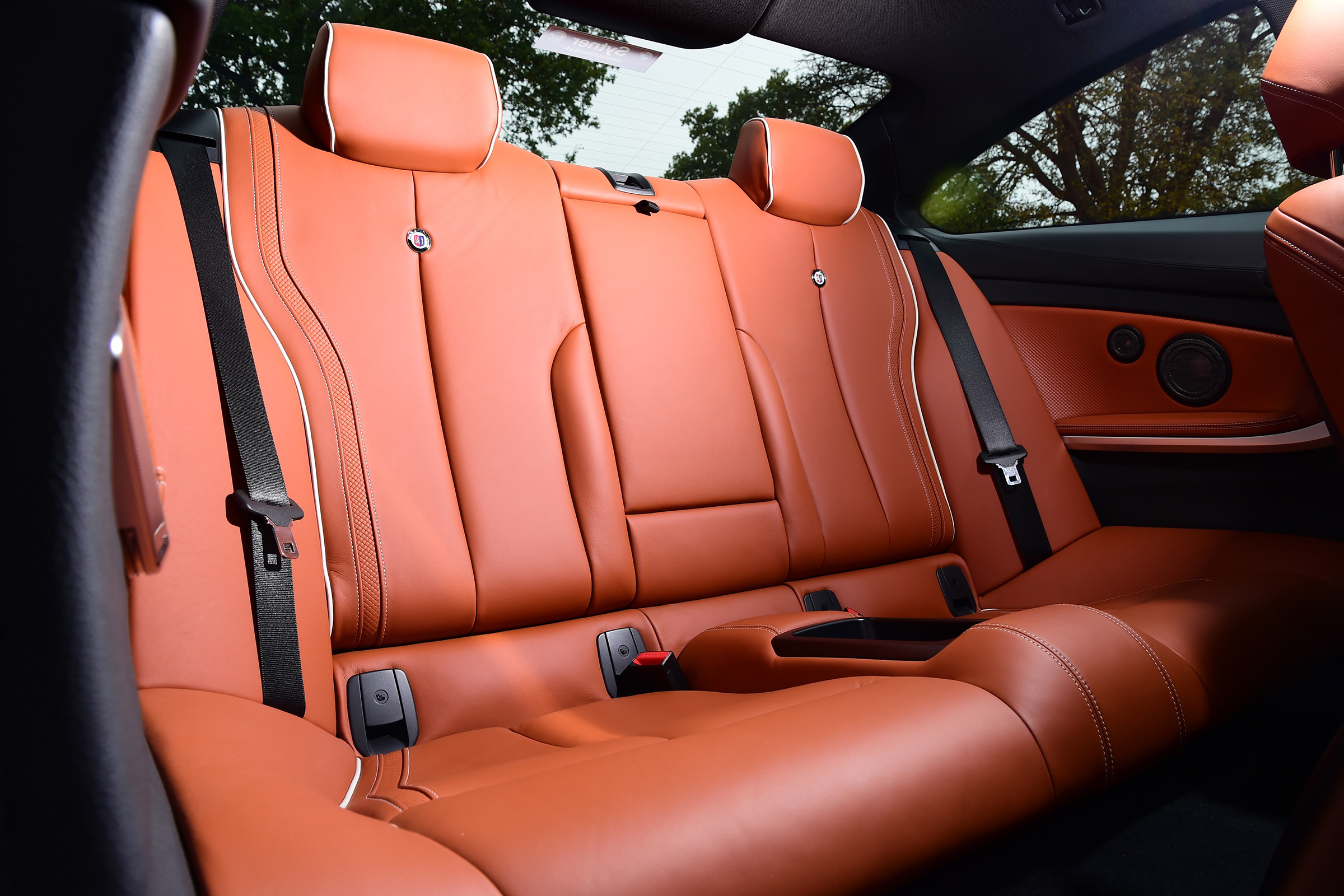Alpina B4 S Coupe - back seats