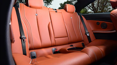 Alpina B4 S Coupe - back seats