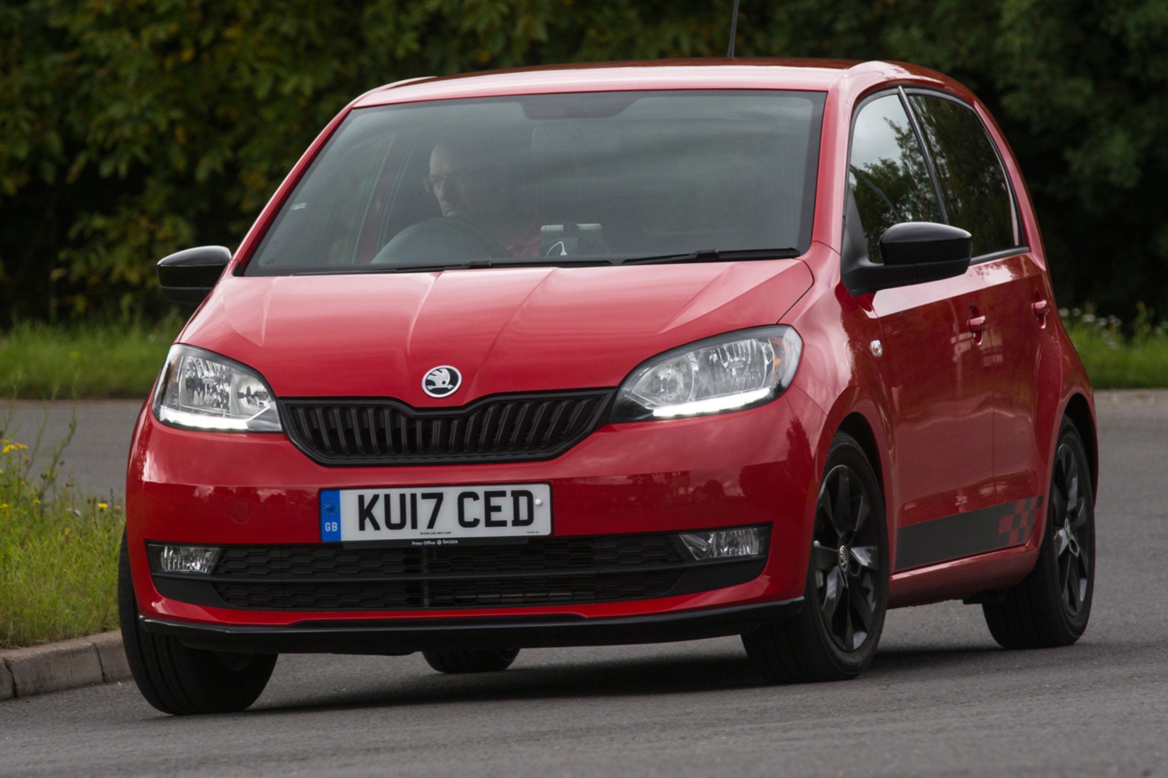 Triple test – Skoda Citigo - front action