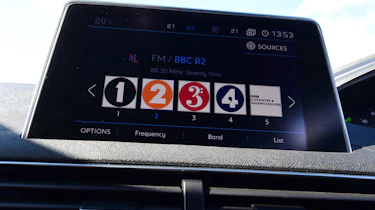 Peugeot 5008 - infotainment