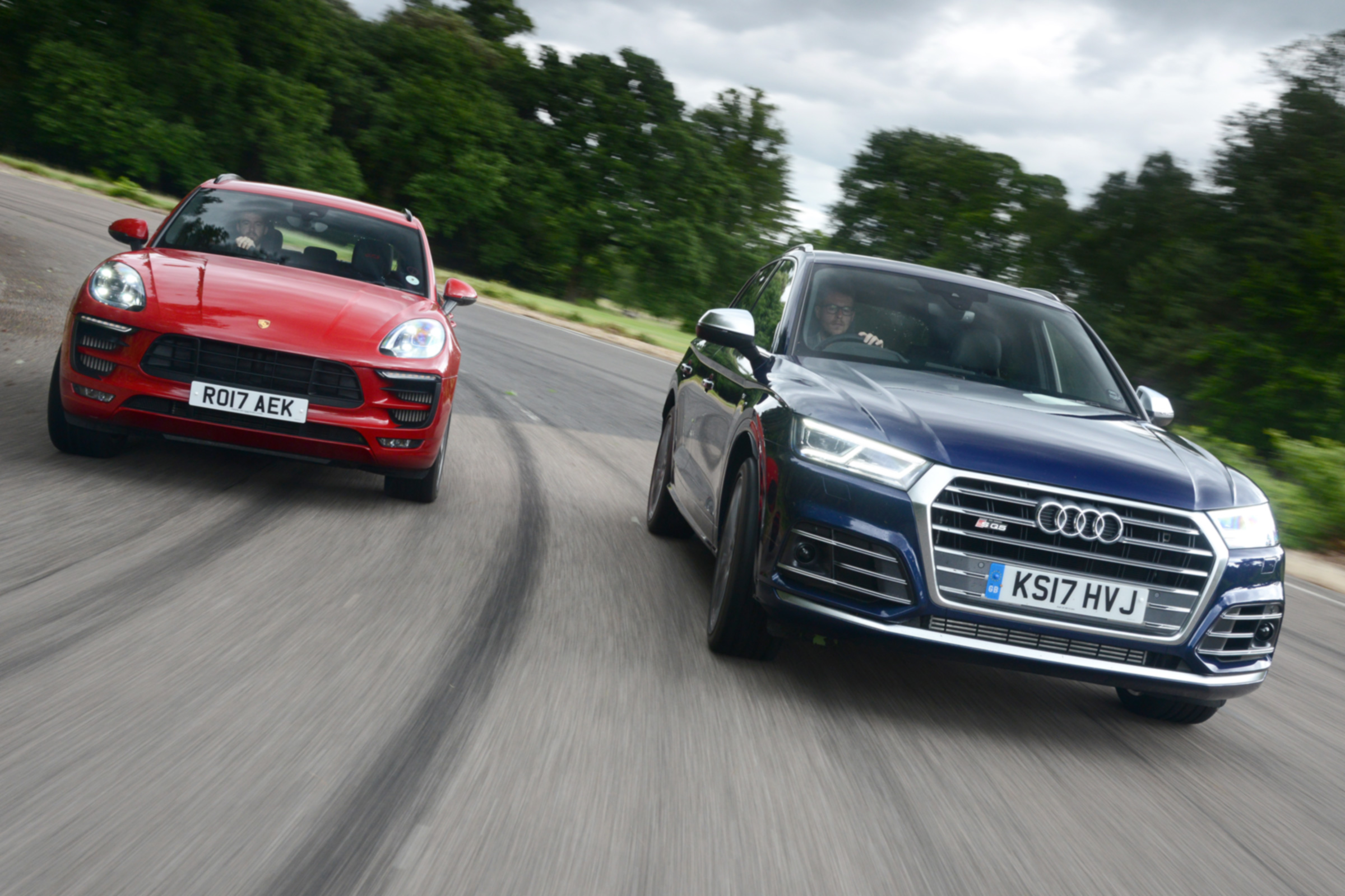 Porsche Macan GTS vs Audi SQ5 - head to head teaser