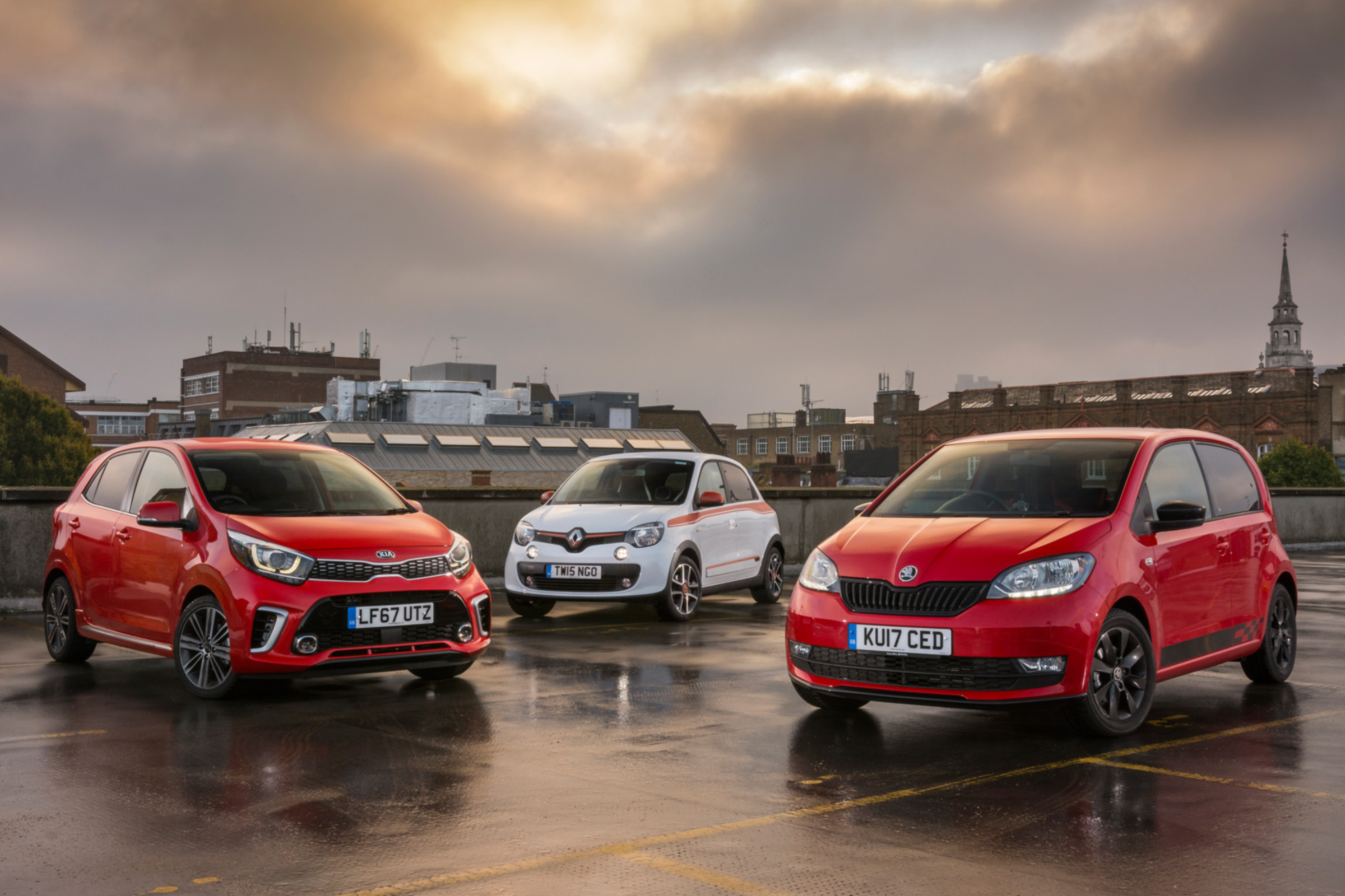 Skoda Citigo vs Picanto vs Twingo