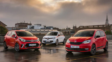 Skoda Citigo vs Picanto vs Twingo