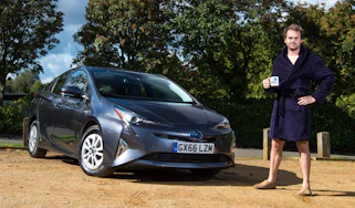 Toyota Prius long-term test - final report header