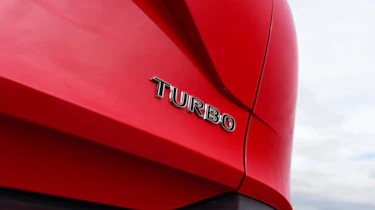 Vauxhall Crossland X - turbo badge