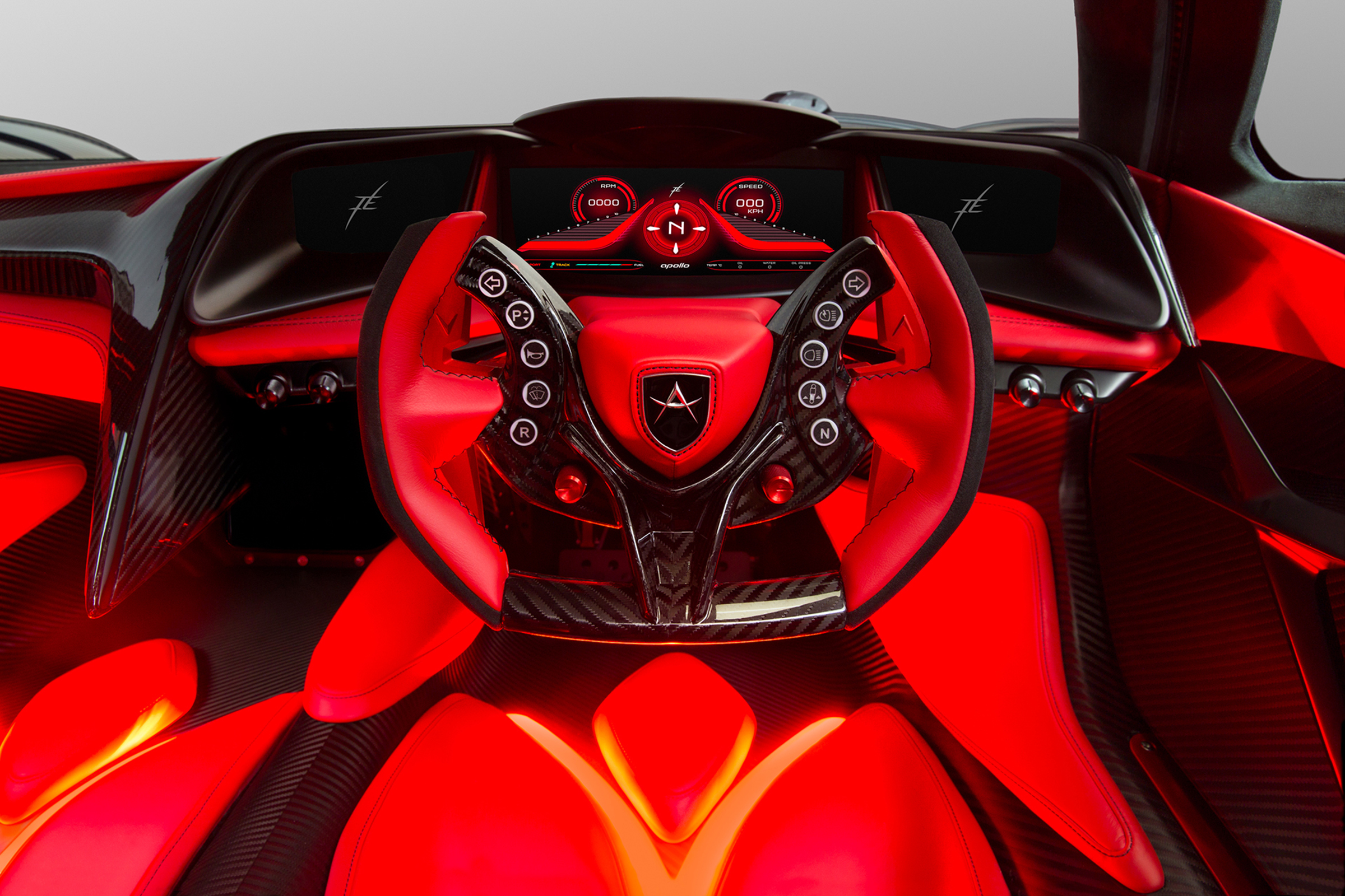 Apollo IE steering wheel