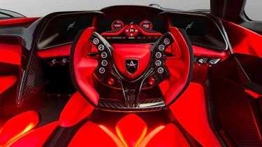 Apollo IE steering wheel