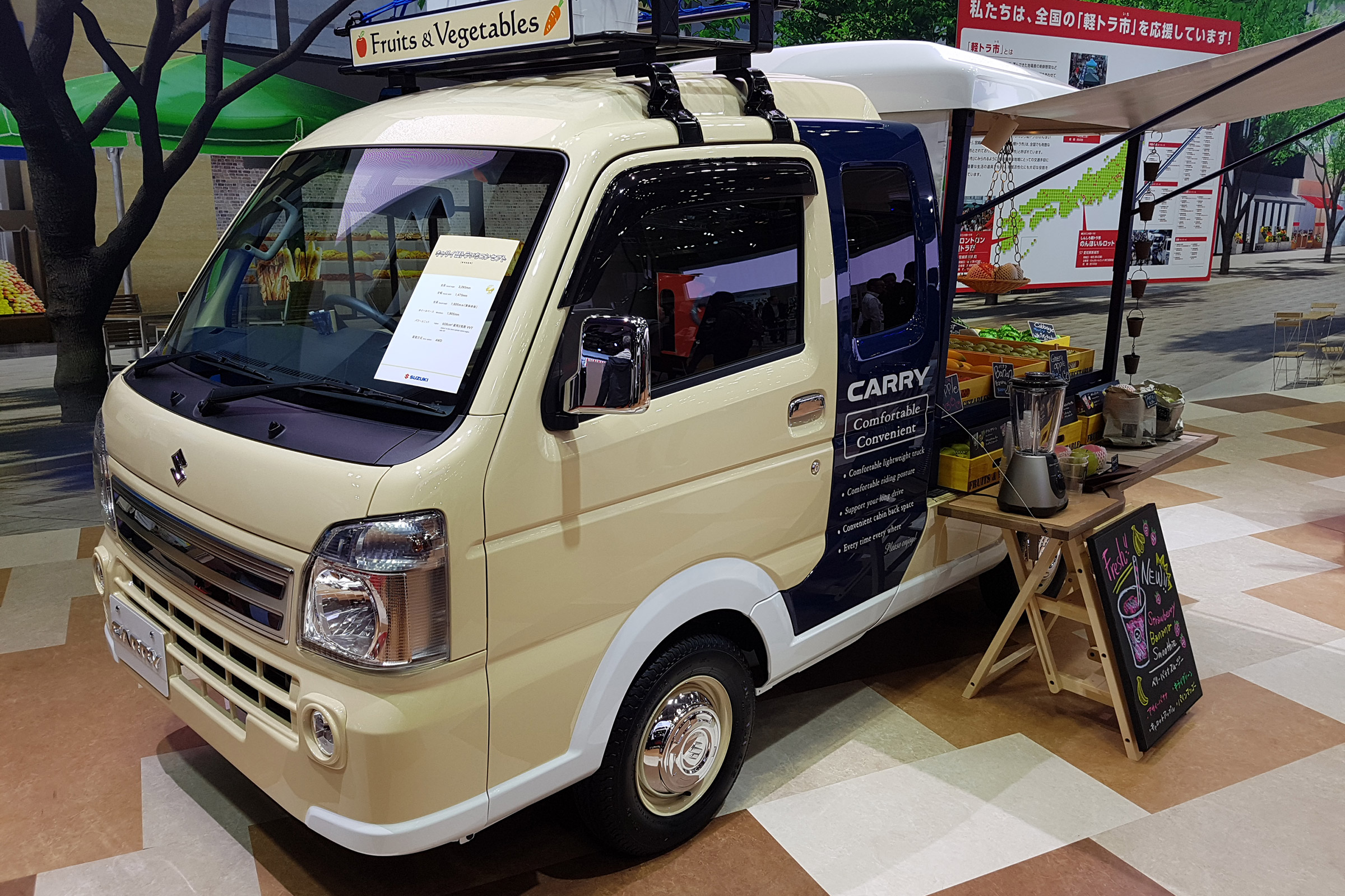Suzuki Carry Open Air Market Concept front