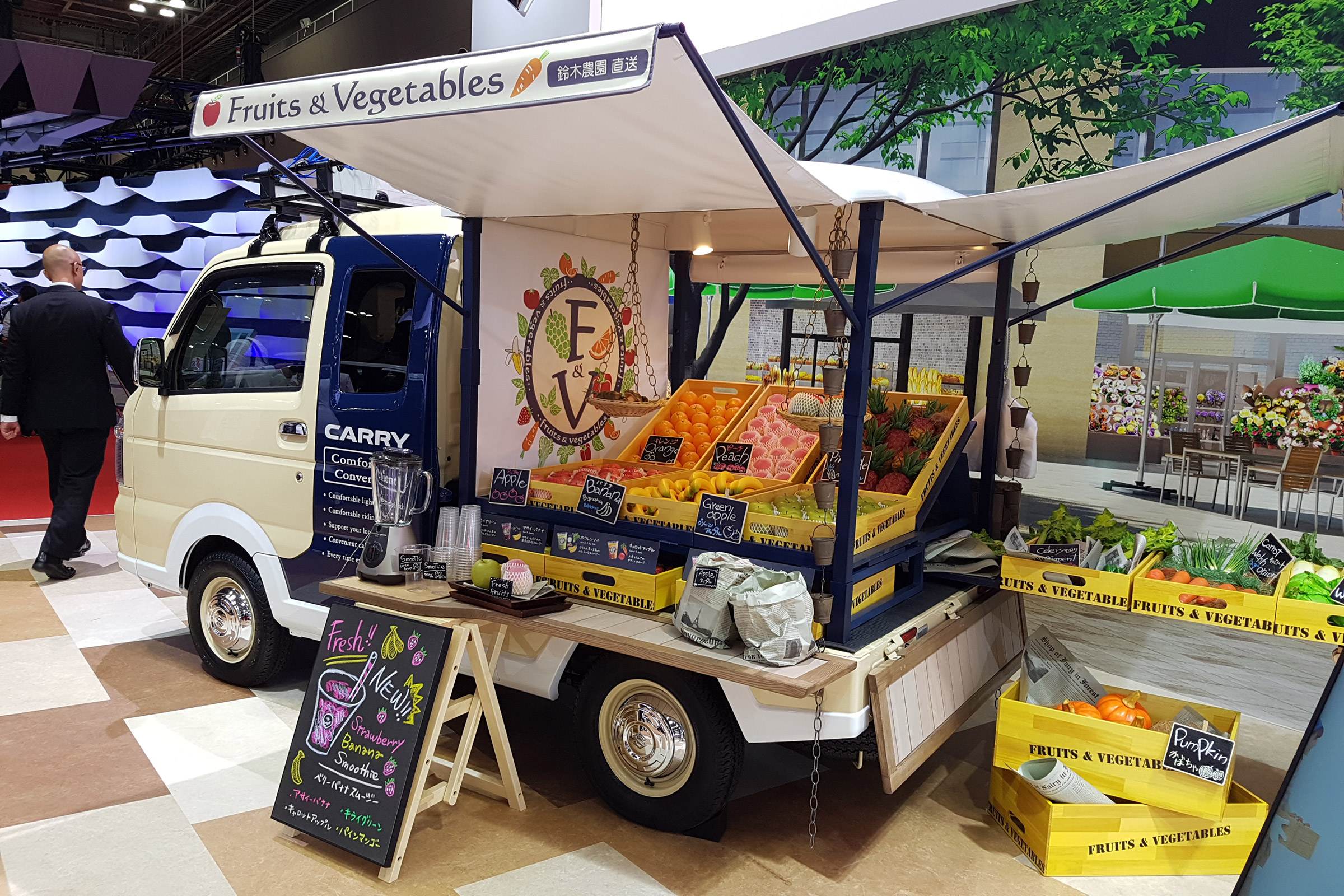 Suzuki Carry Open Air Market Concept rear