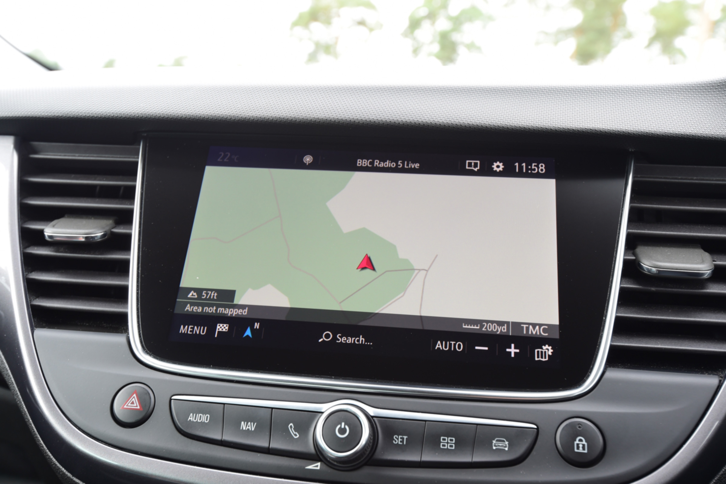 Vauxhall Crossland X - sat-nav