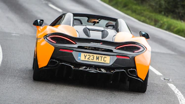 New McLaren 570S Spider - rear