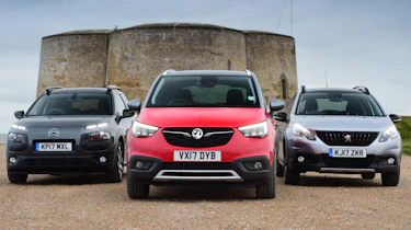 Vauxhall Crossland X vs Citroen C4 Cactus vs Peugeot 2008 - teaser