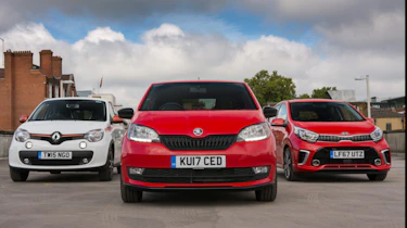 Skoda Citigo vs Kia Picanto vs Renault Twingo – group