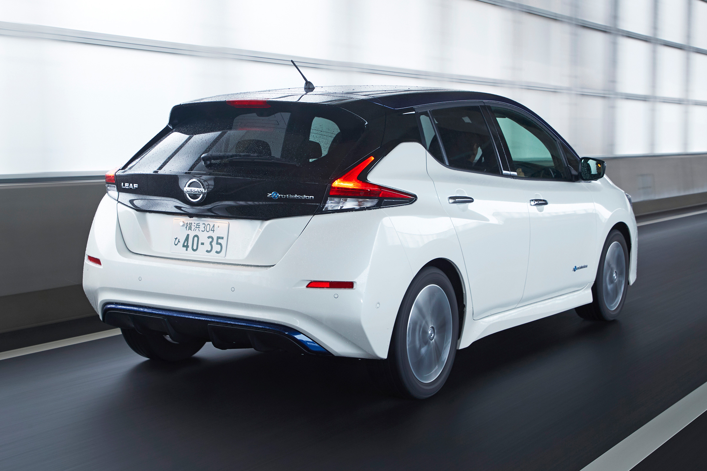 2017 Nissan Leaf - rear