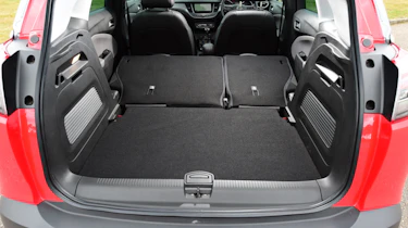Vauxhall Crossland X - boot seats folded