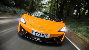 New McLaren 570S Spider - front