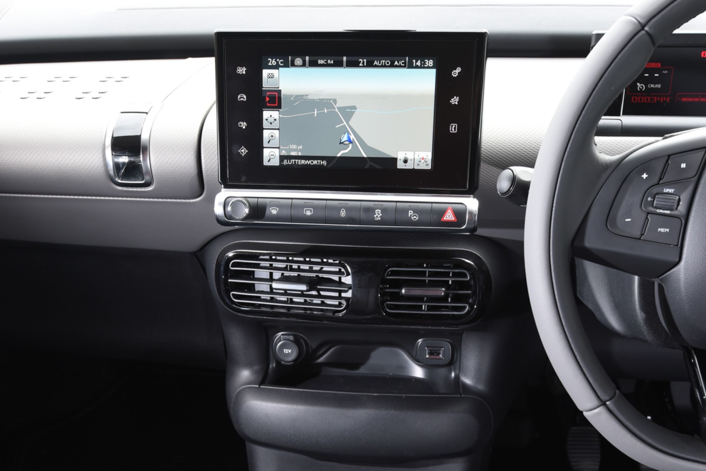 Citroen C4 Cactus - sat-nav