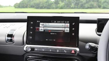 Citroen C4 Cactus - centre screen