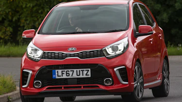 Triple test – Kia Picanto - front action