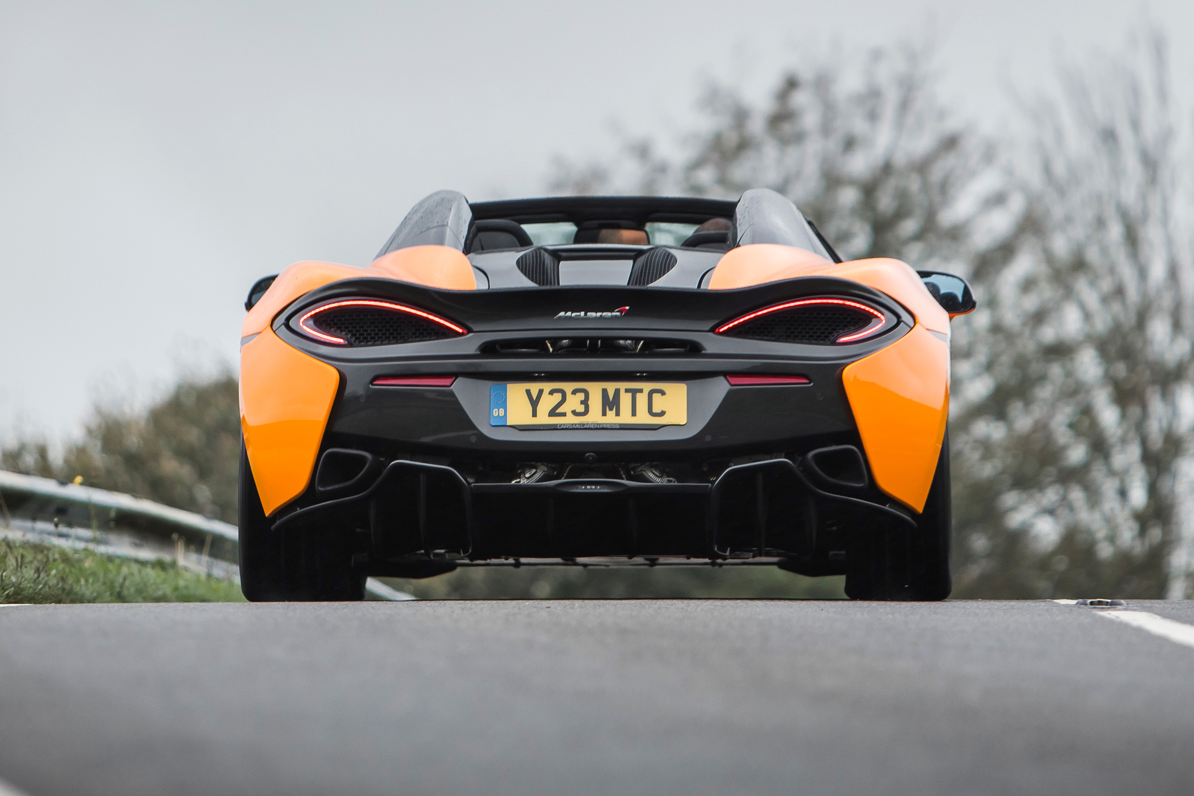 New McLaren 570S Spider - rear