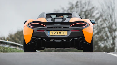 New McLaren 570S Spider - rear