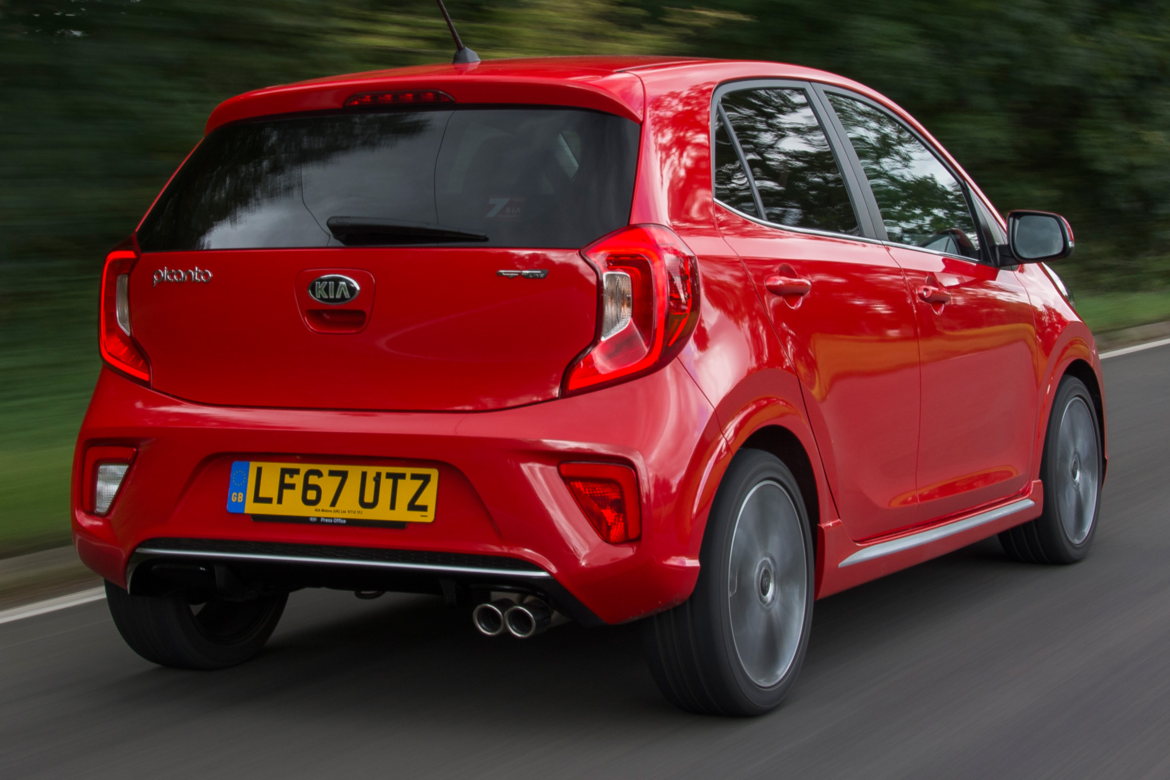 Triple test – Kia Picanto - rear quarter