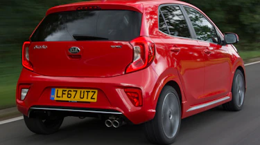 Triple test – Kia Picanto - rear quarter
