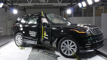Range Rover Velar Euro NCAP front side
