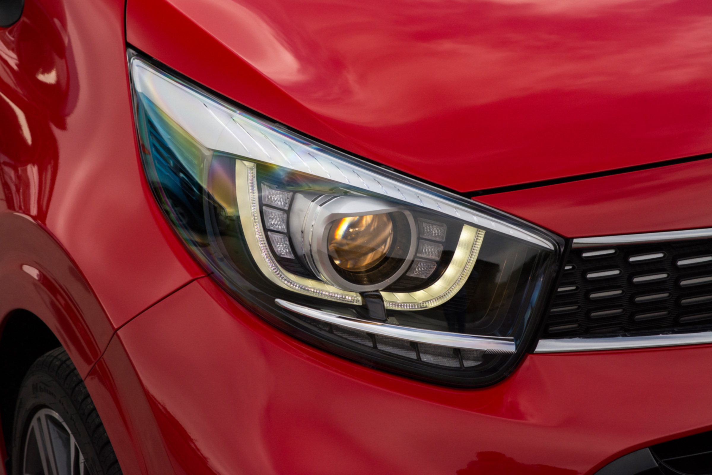 Triple test – Kia Picanto - headlight