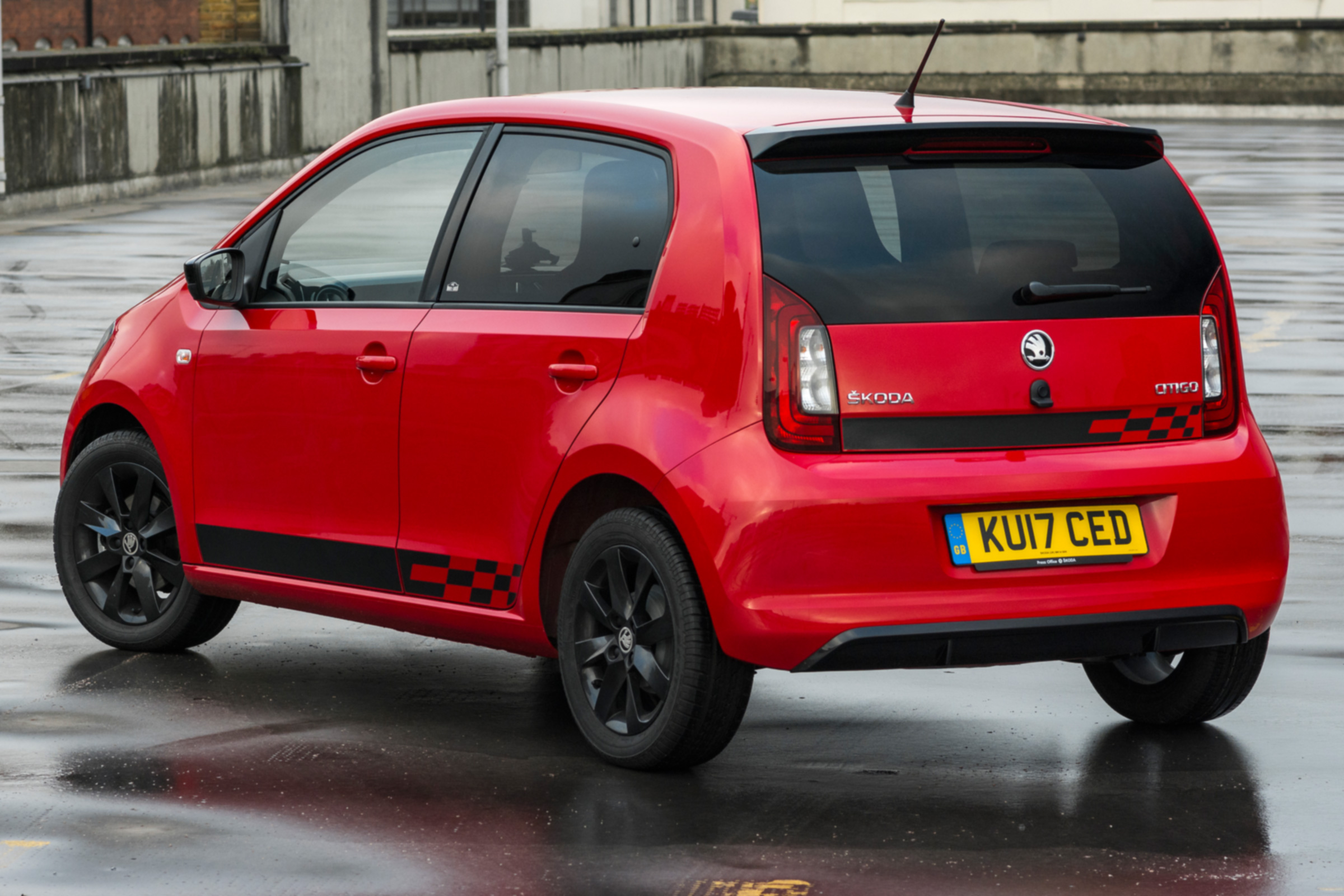 Triple test – Skoda Citigo - rear