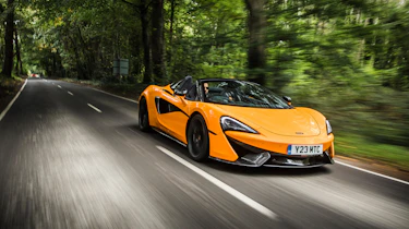 New McLaren 570S Spider - front