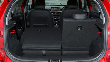 Triple test – Kia Picanto - seat folded