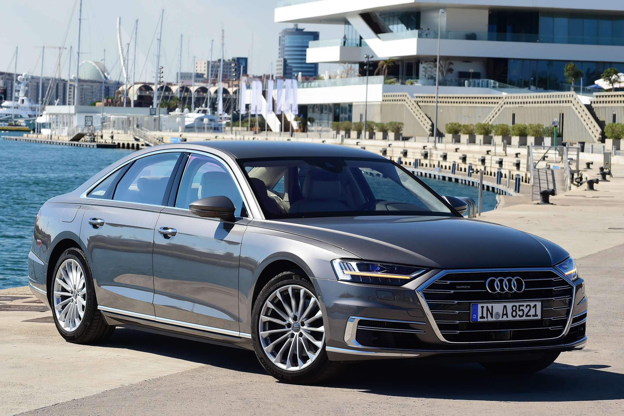 New Audi A8 2017 - front