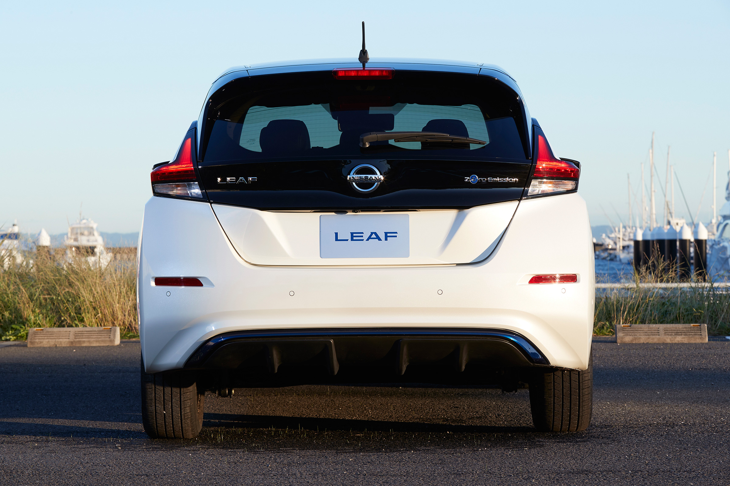 2017 Nissan Leaf - rear