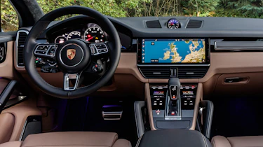 Porsche Cayenne Turbo - dash