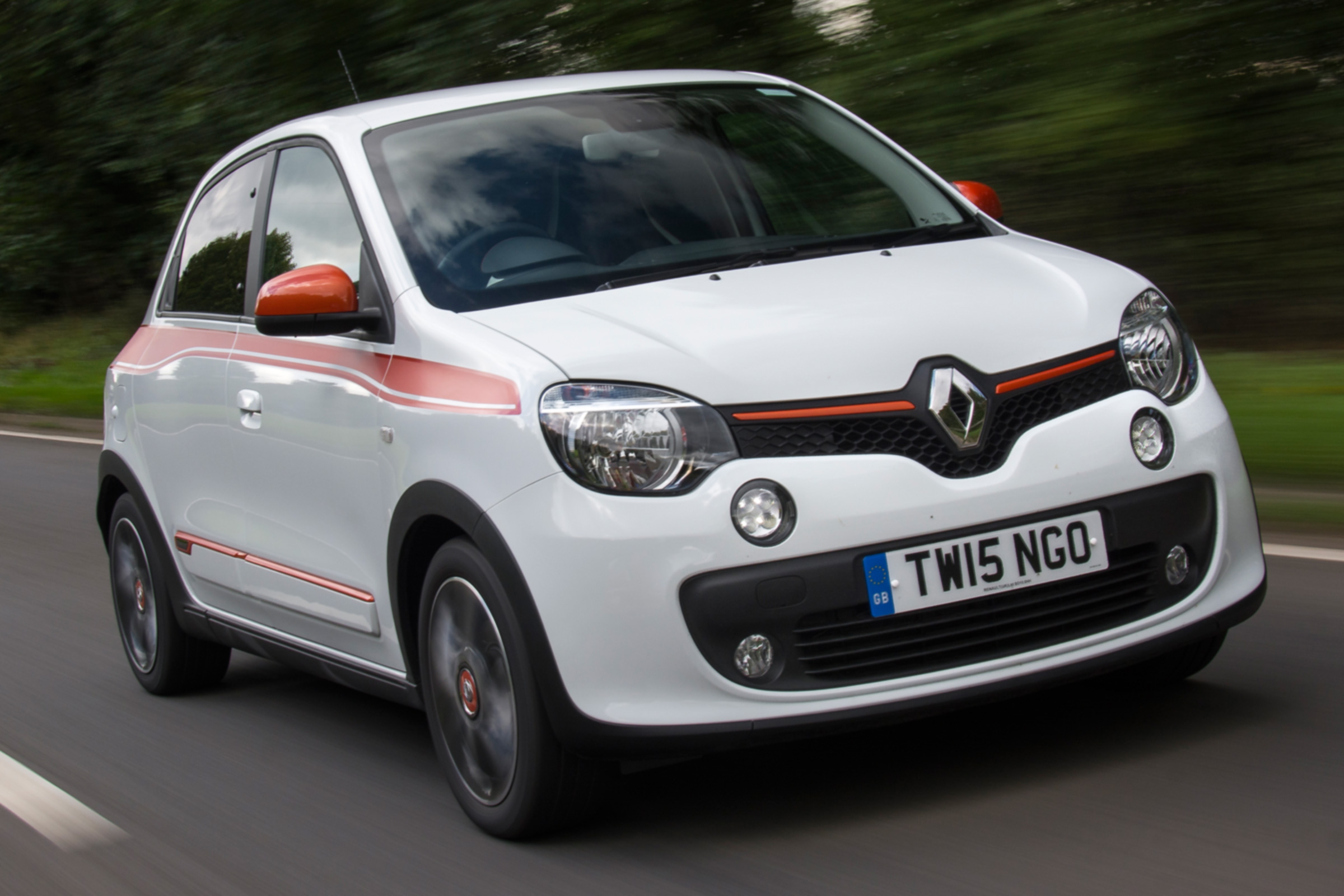 Triple test – Renault Twingo - front quarter
