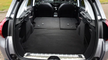 Peugeot 2008 - boot seats folded