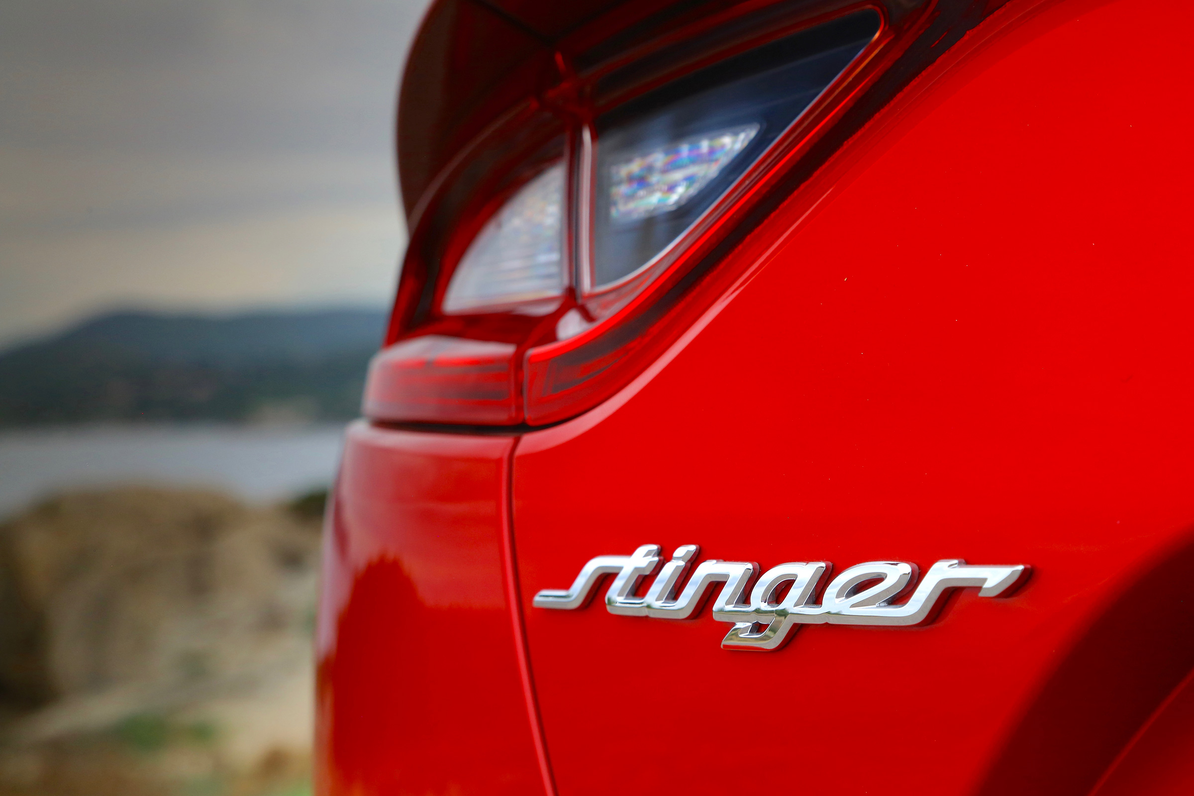 Kia Stinger - badge