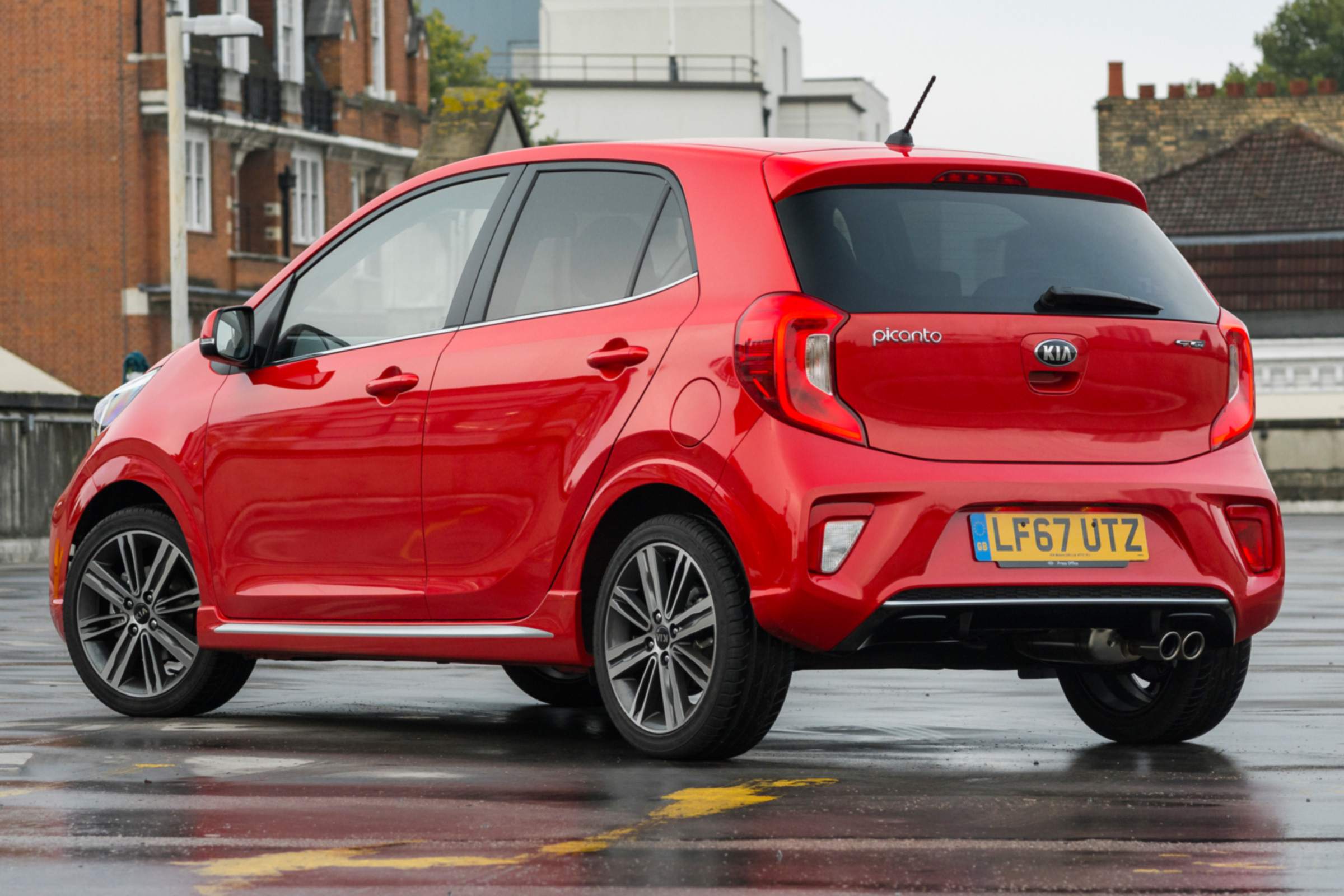 Triple test – Kia Picanto - rear