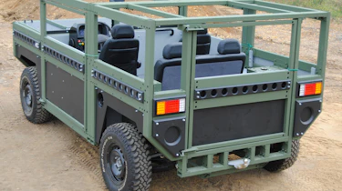 New Partisan One - top rear