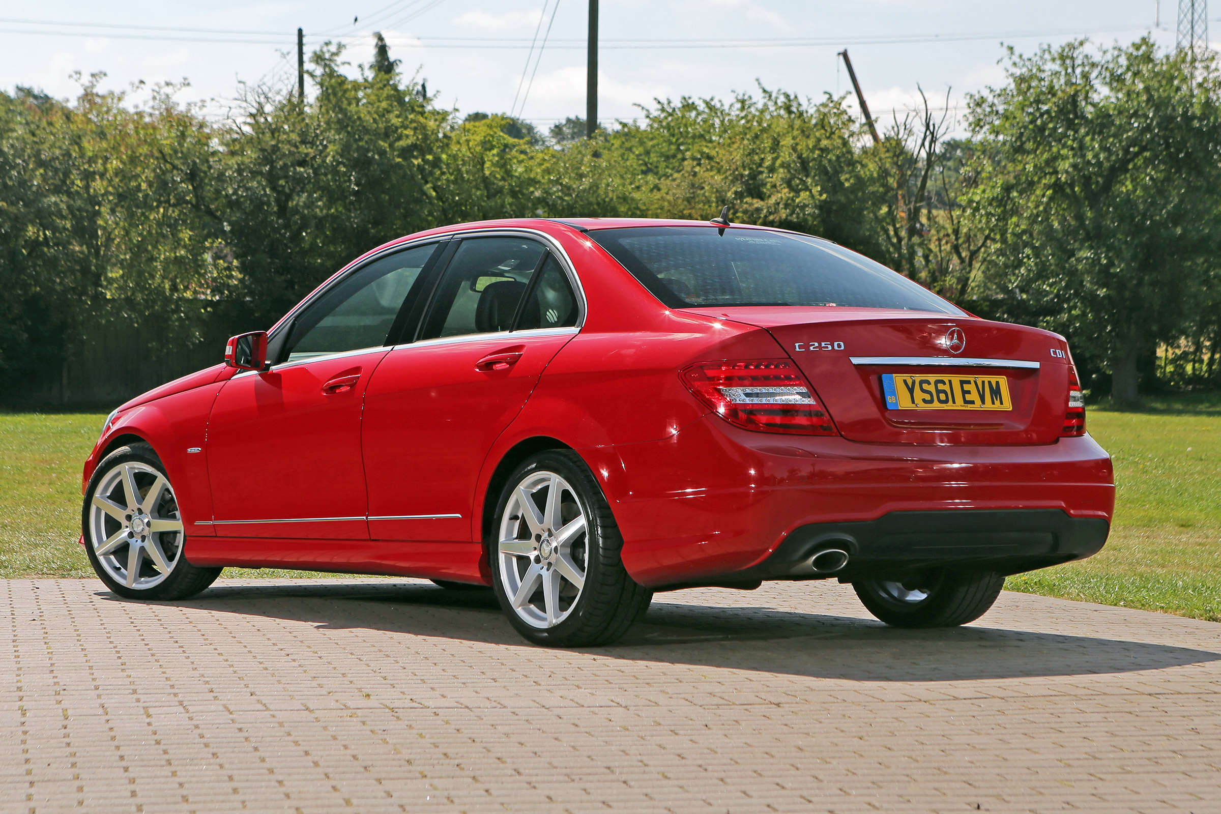 Used Mercedes C-Class - rear