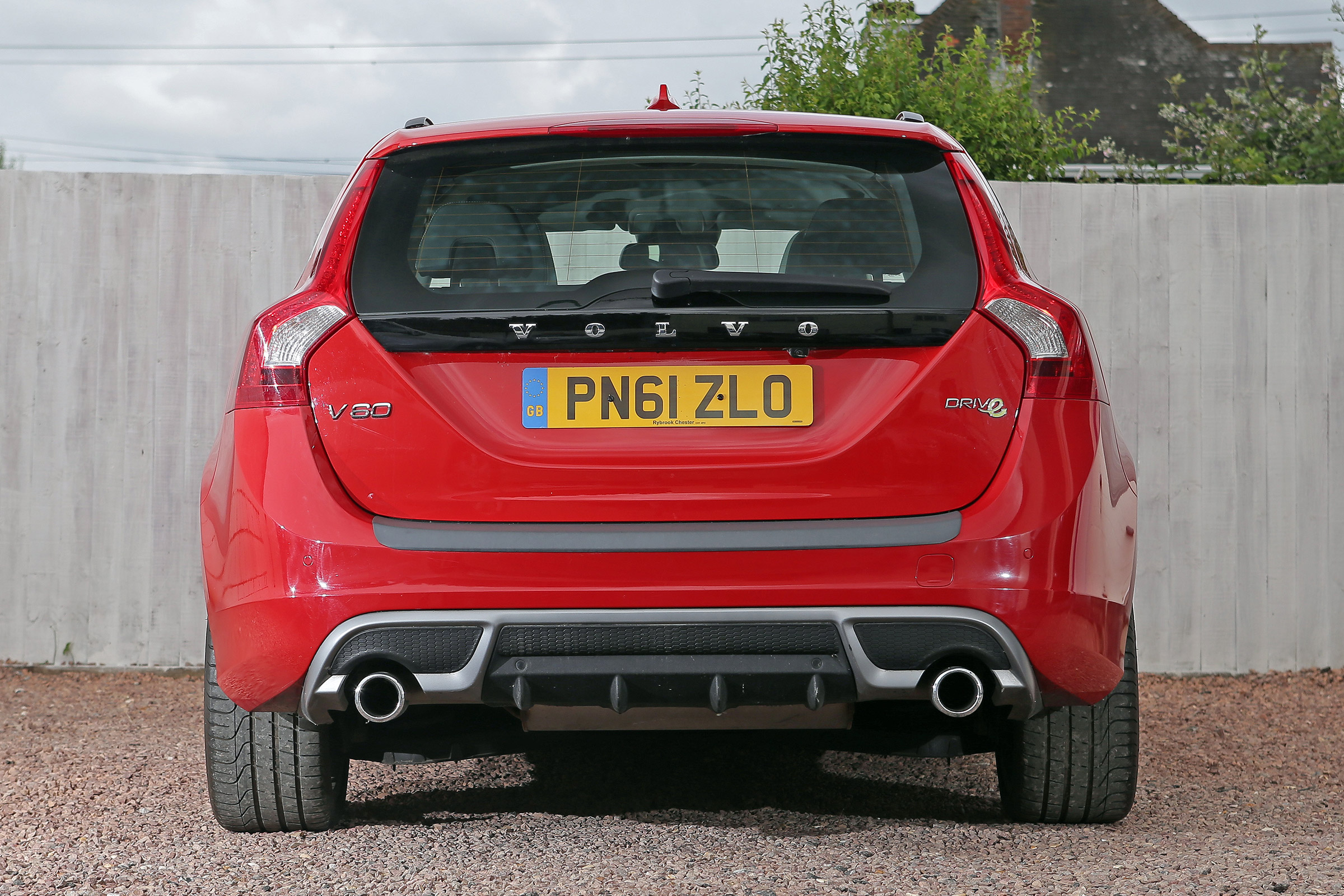 Used Volvo V60 - full rear