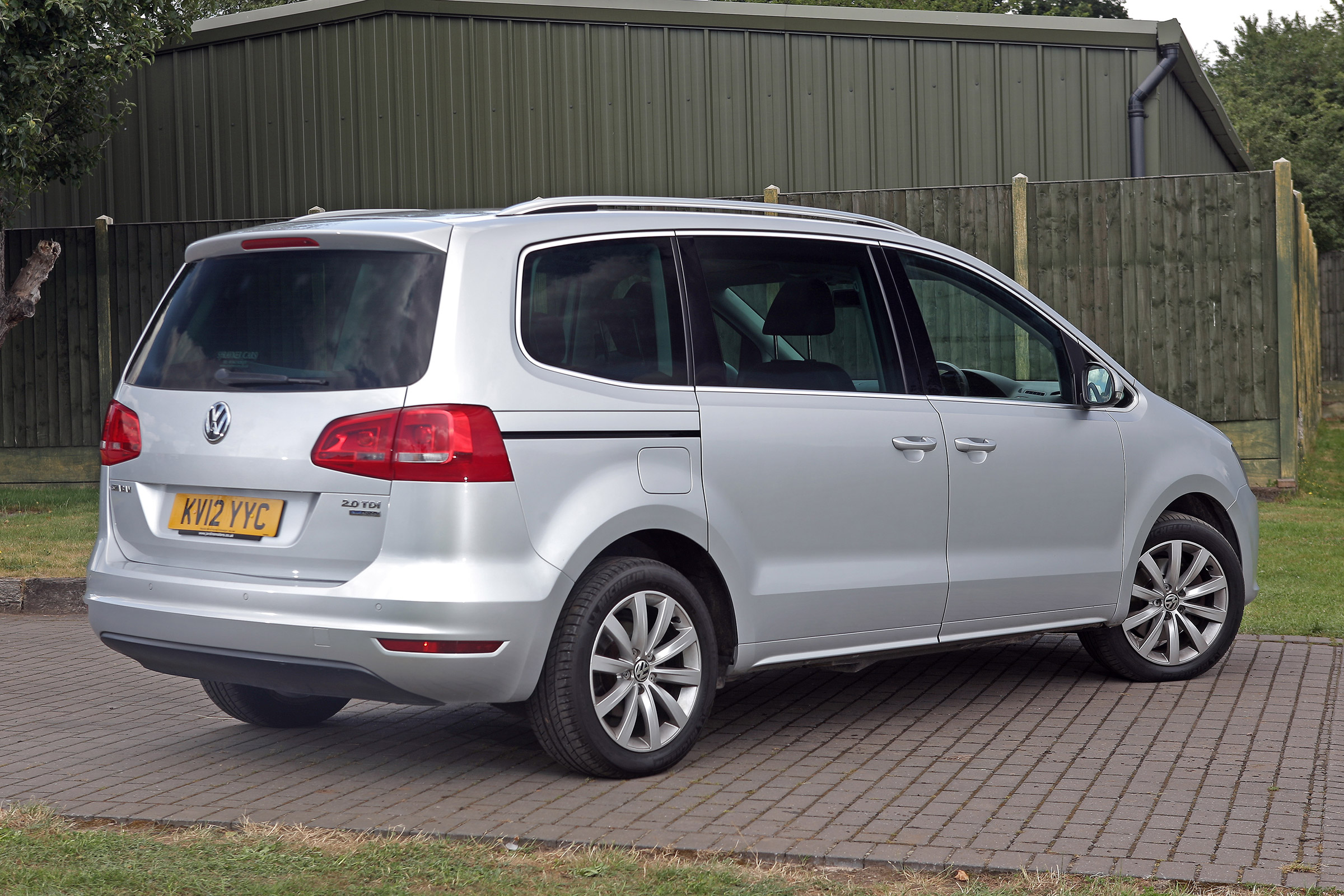 Used Volkswagen Sharan - rear