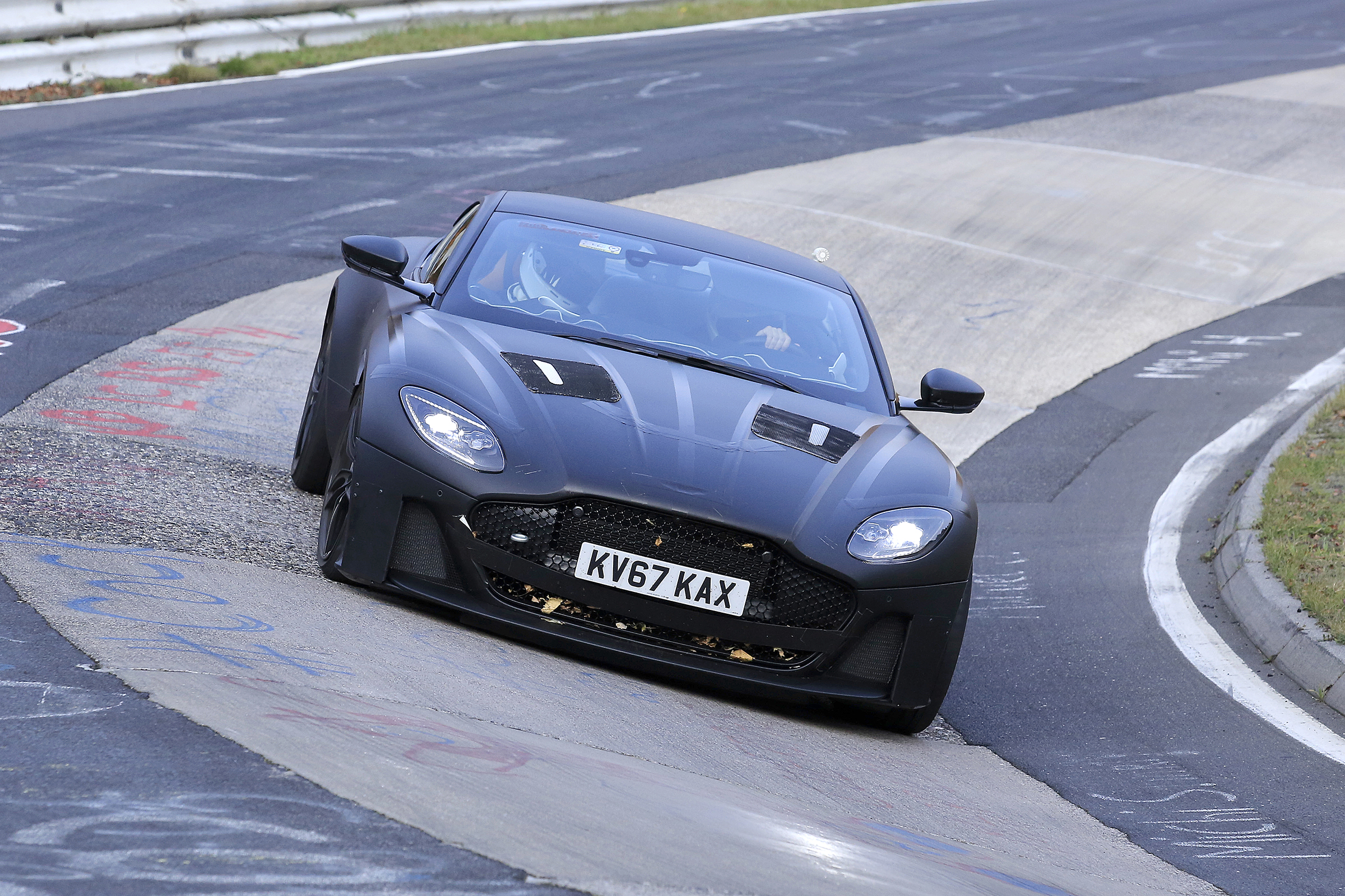 Aston Martin Vanquish 2019 at the Nurburgring