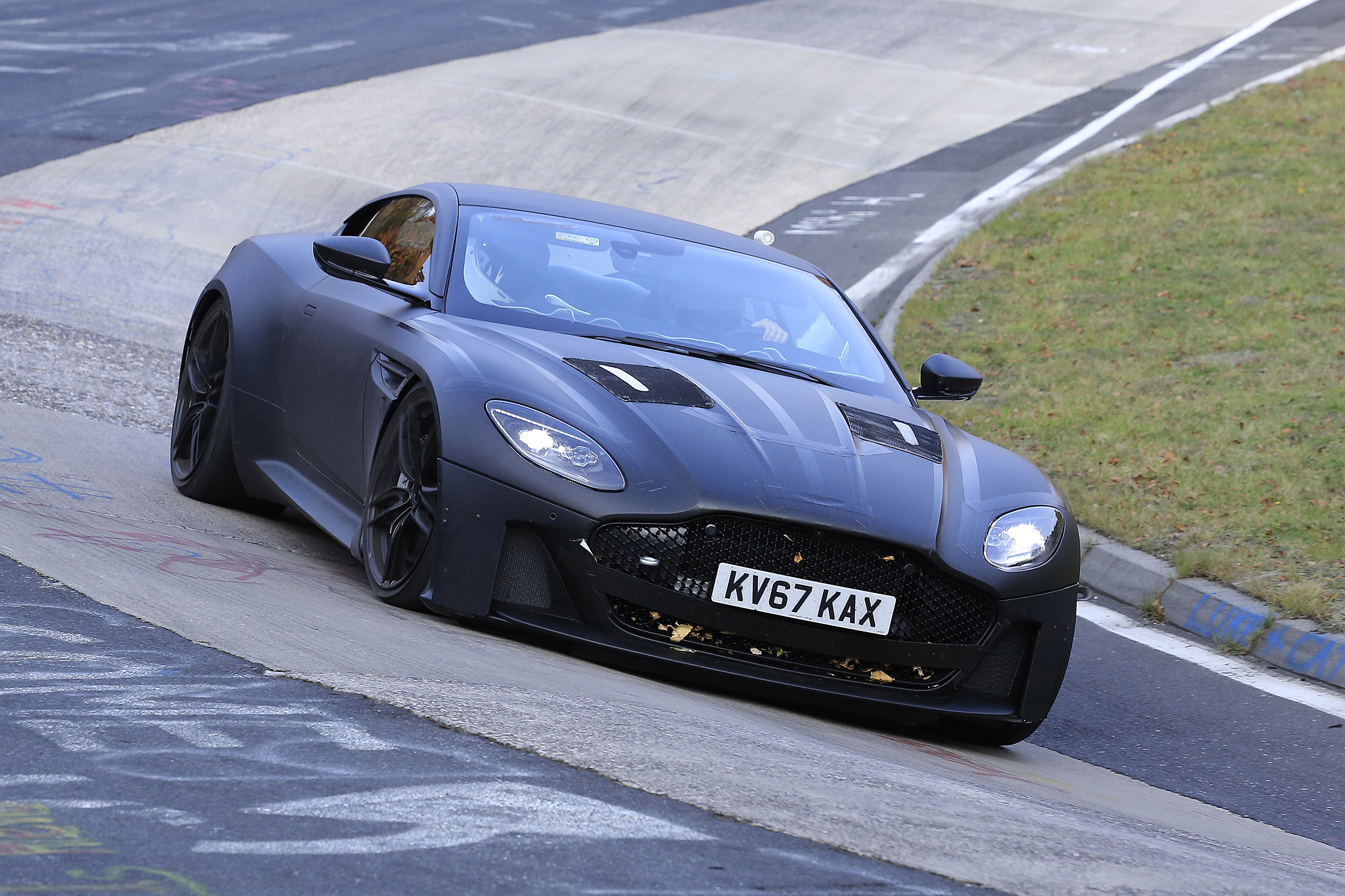 Aston Martin Vanquish 2019 at the Nurburgring