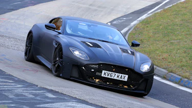 Aston Martin Vanquish 2019 at the Nurburgring