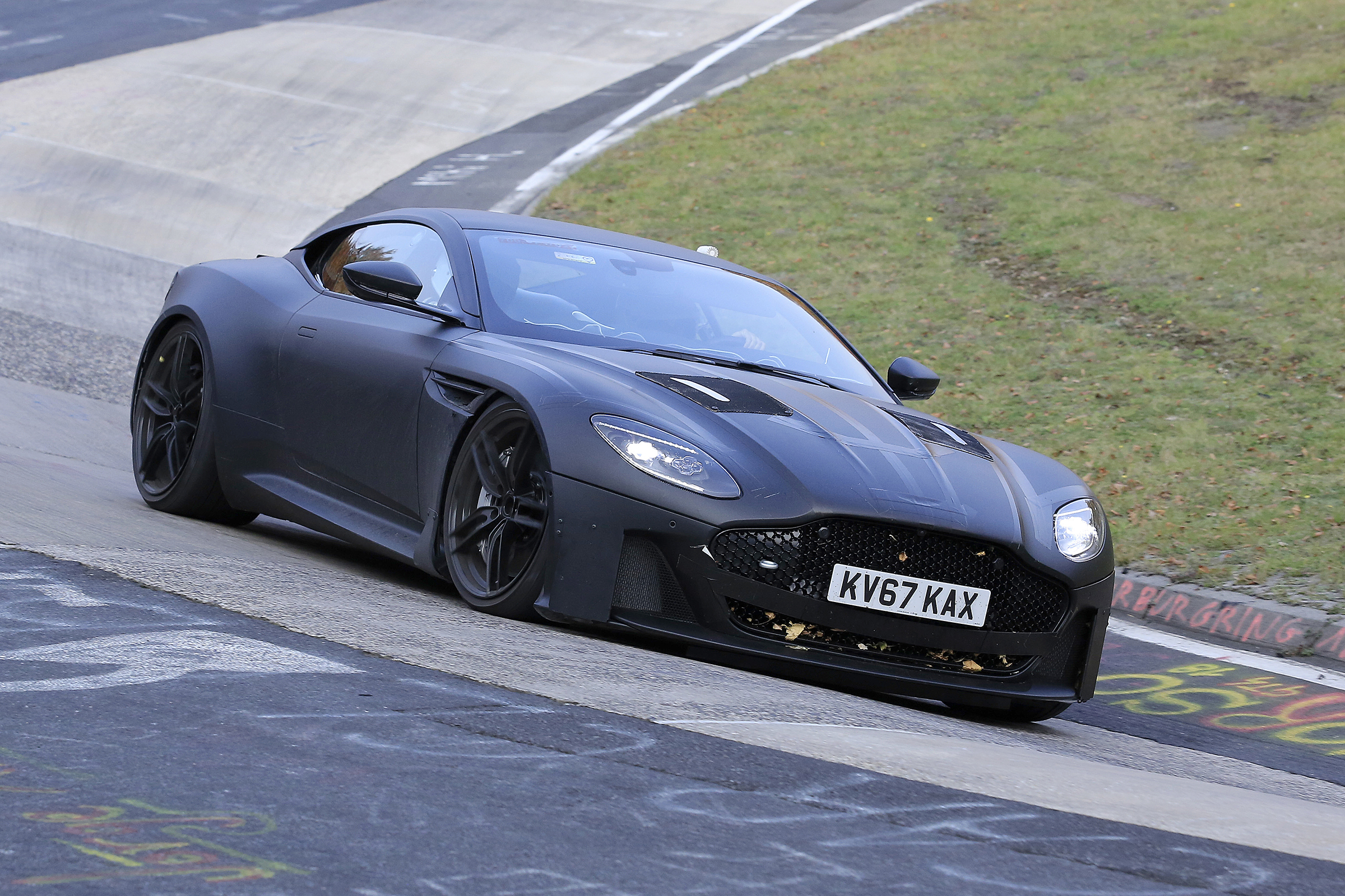 Aston Martin Vanquish 2019 at the Nurburgring