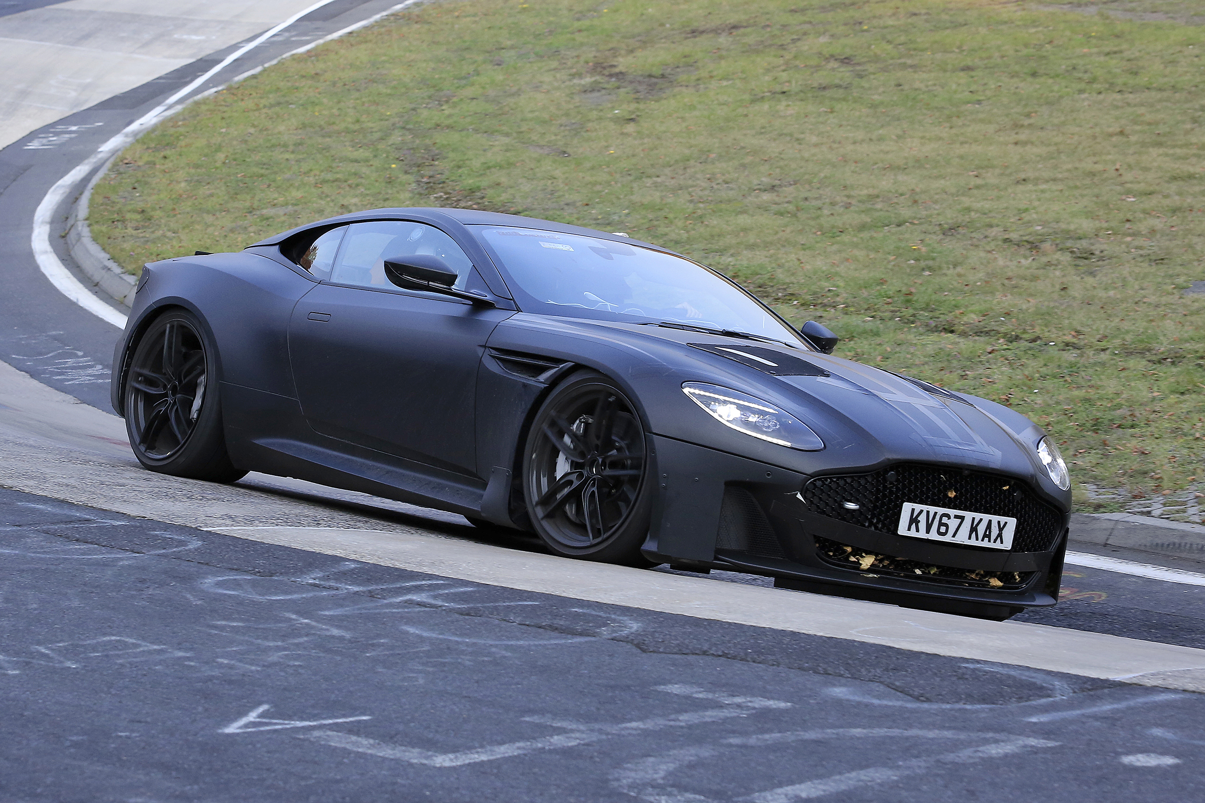 Aston Martin Vanquish 2019 at the Nurburgring
