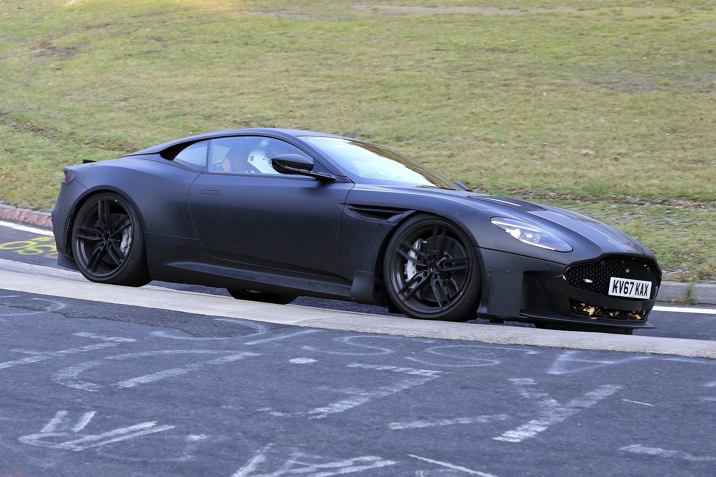 Aston Martin Vanquish 2019 at the Nurburgring