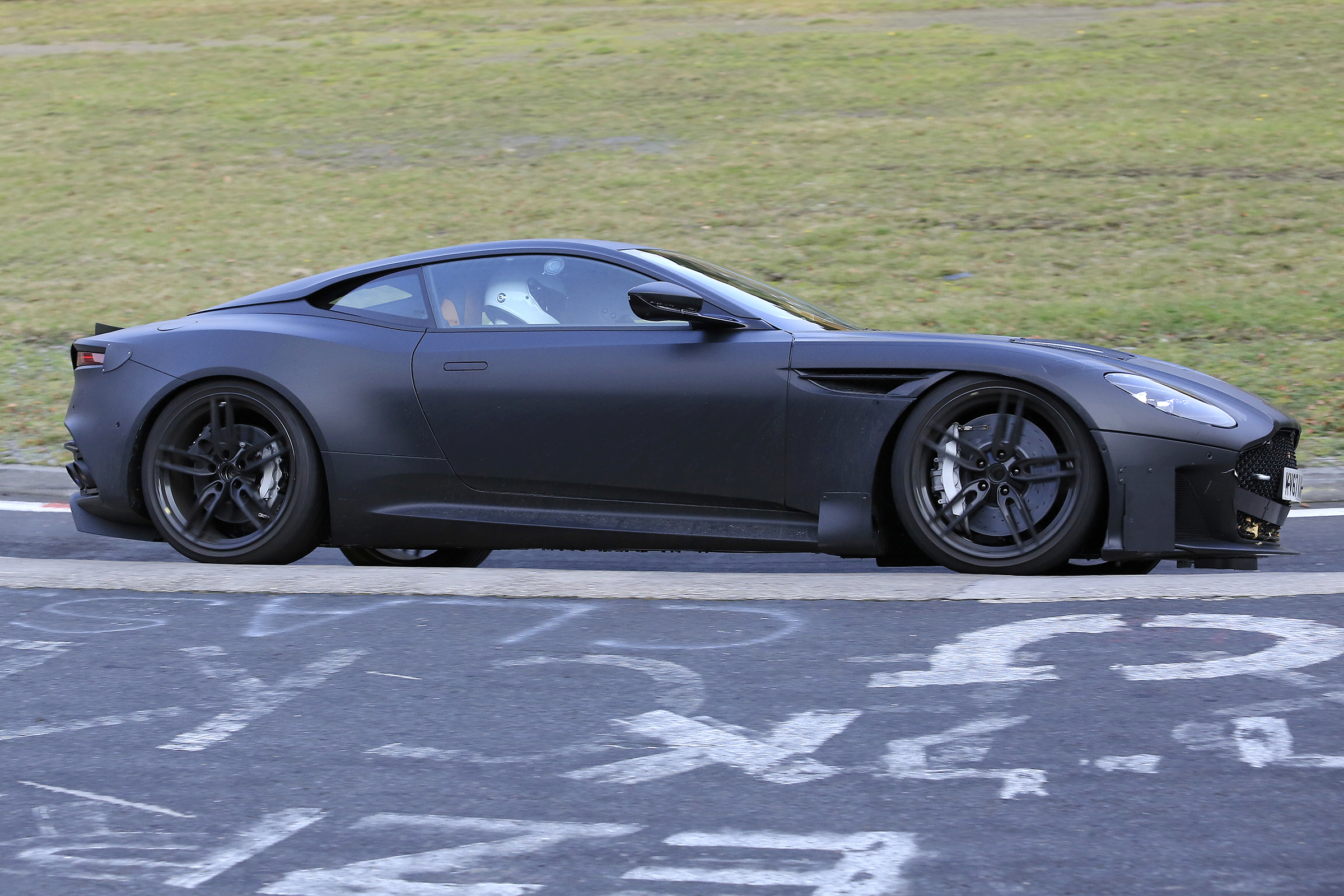Aston Martin Vanquish 2019 at the Nurburgring